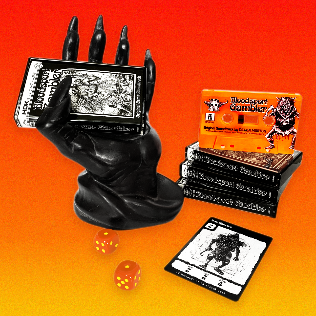 Bloodsport Gambler: Original Game Soundtrack Cassette