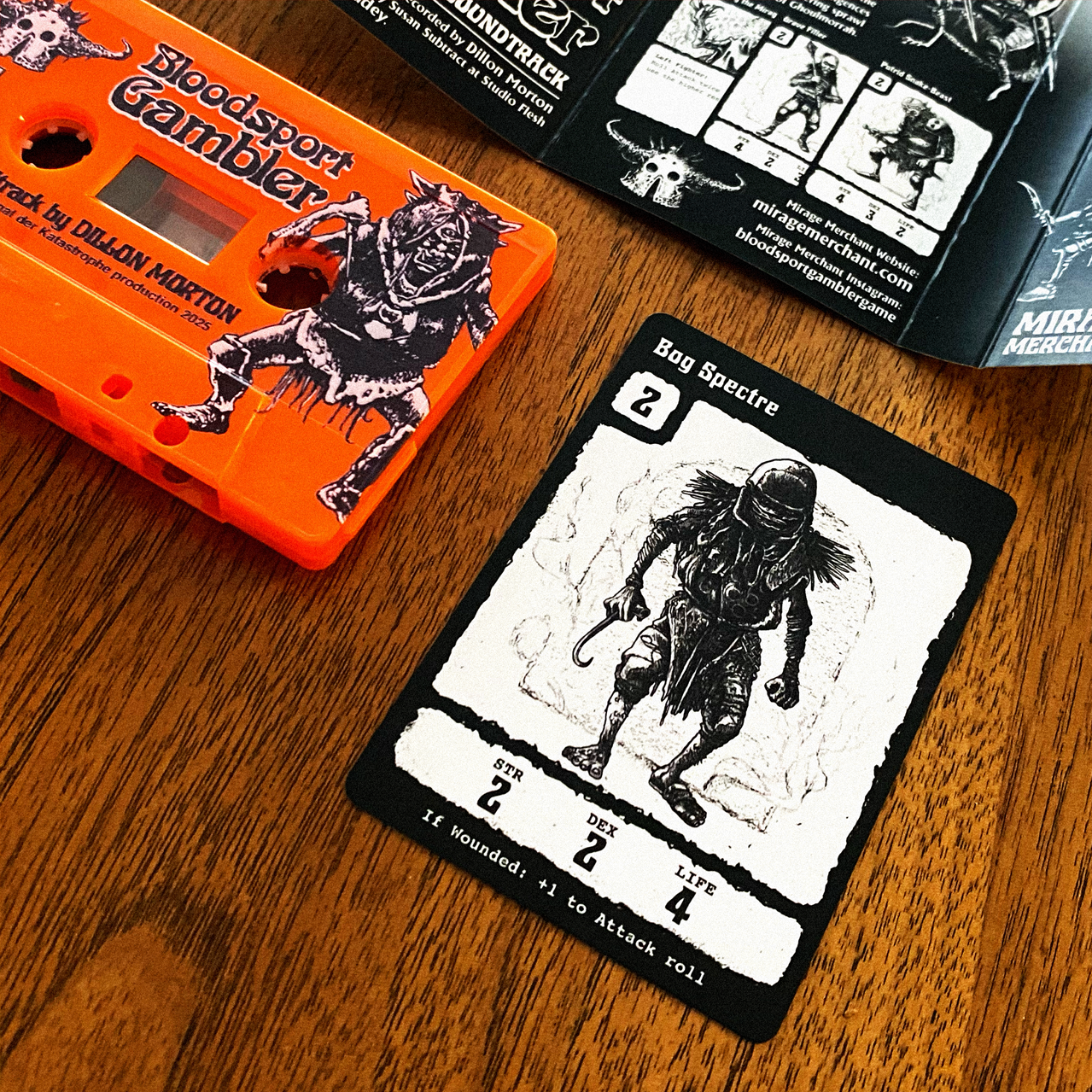 Bloodsport Gambler: Original Game Soundtrack Cassette