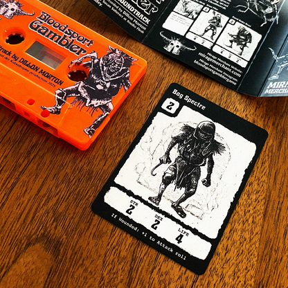 Bloodsport Gambler: Original Game Soundtrack Cassette